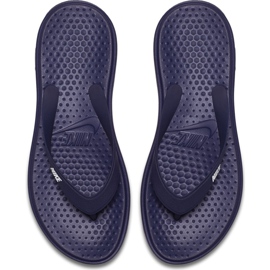 Nike Solay Thong 882690 400 Slide marinblå