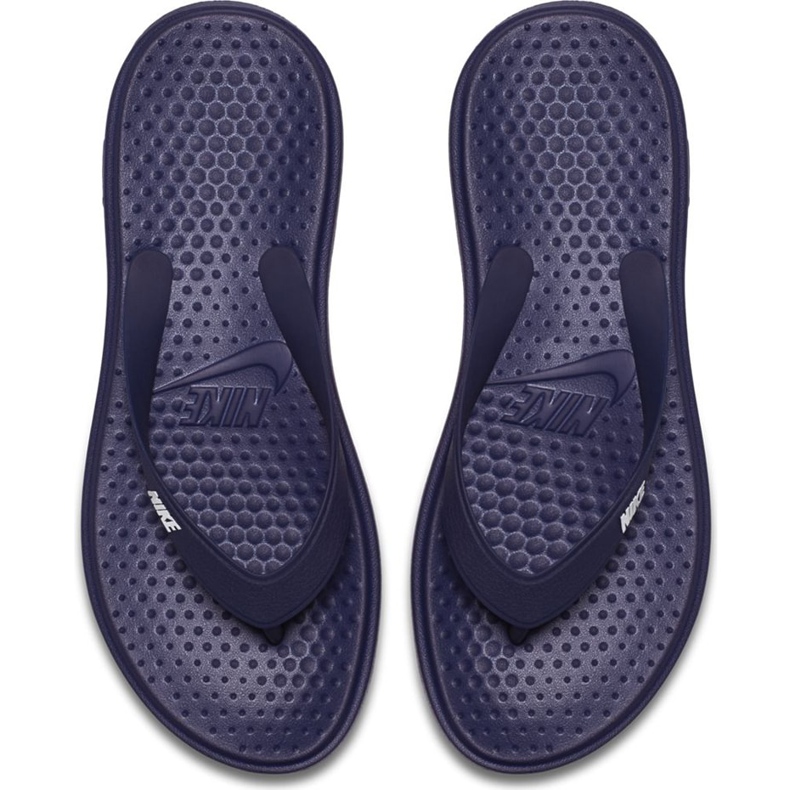 Nike Solay Thong 882690 400 Slide marinblå