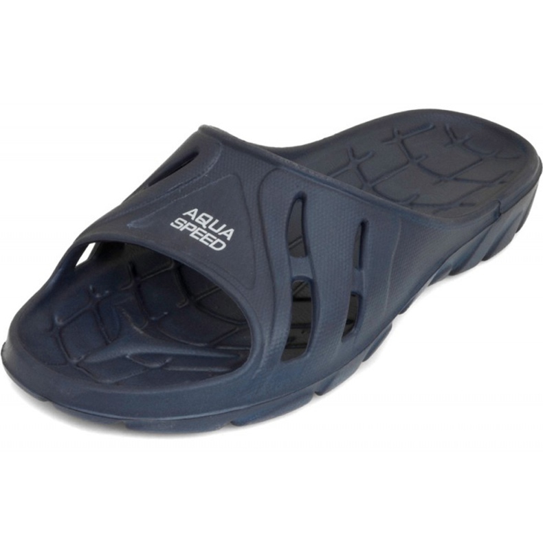 Aqua-Speed ​​Alabama tofflor marinblå färg 10