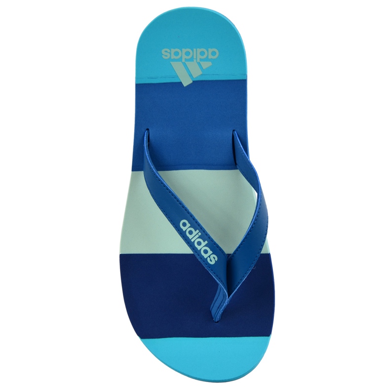 Adidas Eezay Striped BA8808 tofflor marinblå blå