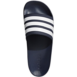 Adidas Adilette Shower navy AQ1703 tofflor vit marinblå