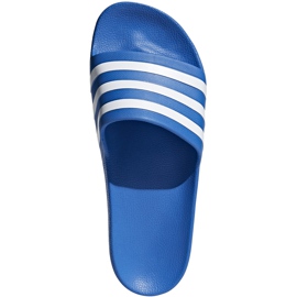 Adidas Adilette Aqua blå tofflor F35541 marinblå