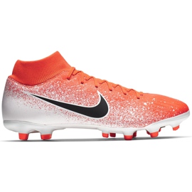 Nike Mercurial Superfly 6 Academy FG / MG AH7362 801 fotbollsskor mångfärgad röd