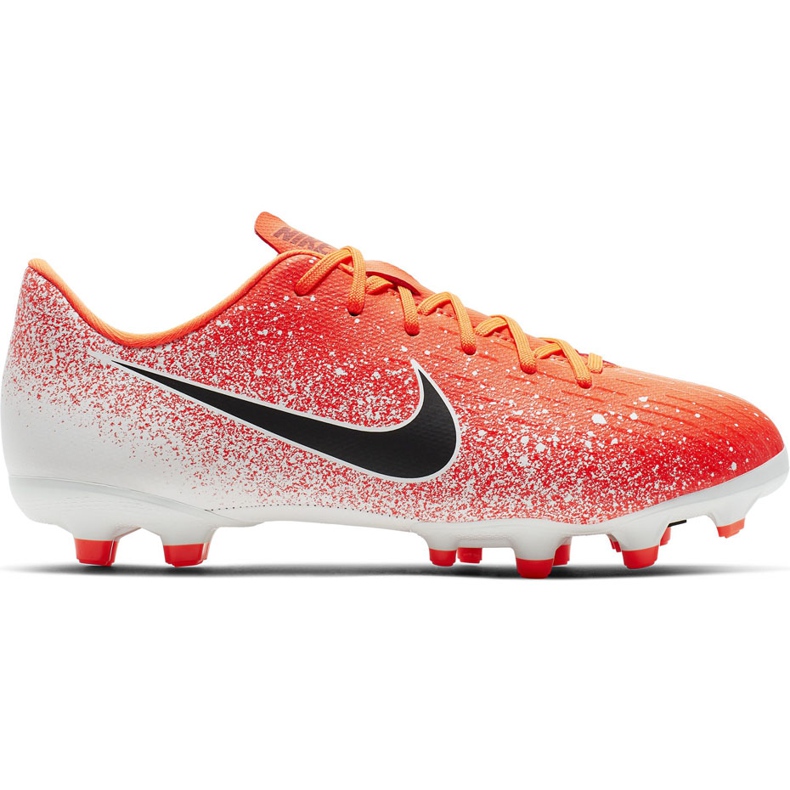 Nike Mercurial Vapor 12 Academy Mg Jr AH7347 801 fotbollsskor mångfärgad röd
