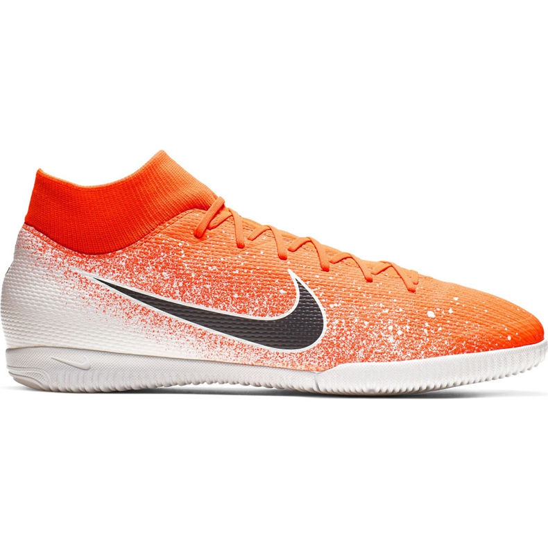 Nike Mercurial Superfly 6 Academy Ic AH7369 801 fotbollsskor mångfärgad orange