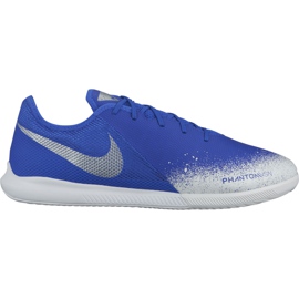 Nike Phantom Vsn Academy Ic AO3225 410 fotbollsskor mångfärgad blå