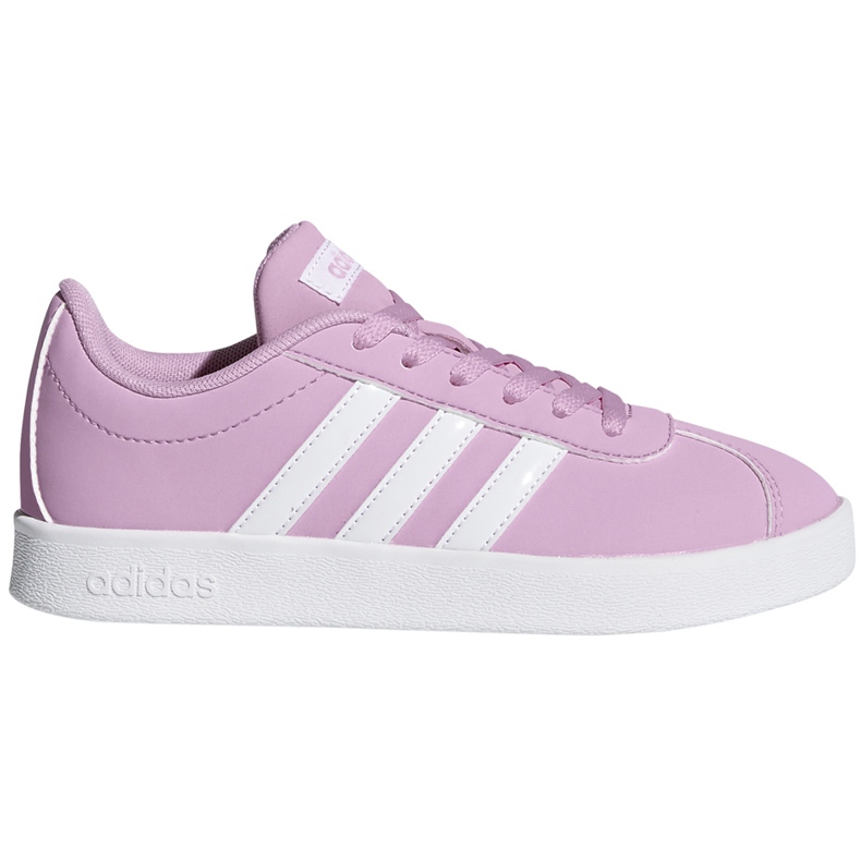 Adidas Vl Court 2.0 K rosa skor DB1517