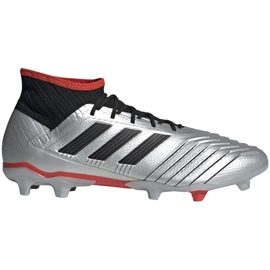 Fotbollsskor adidas Predator 19.2 Fg silver F35601 grå grå