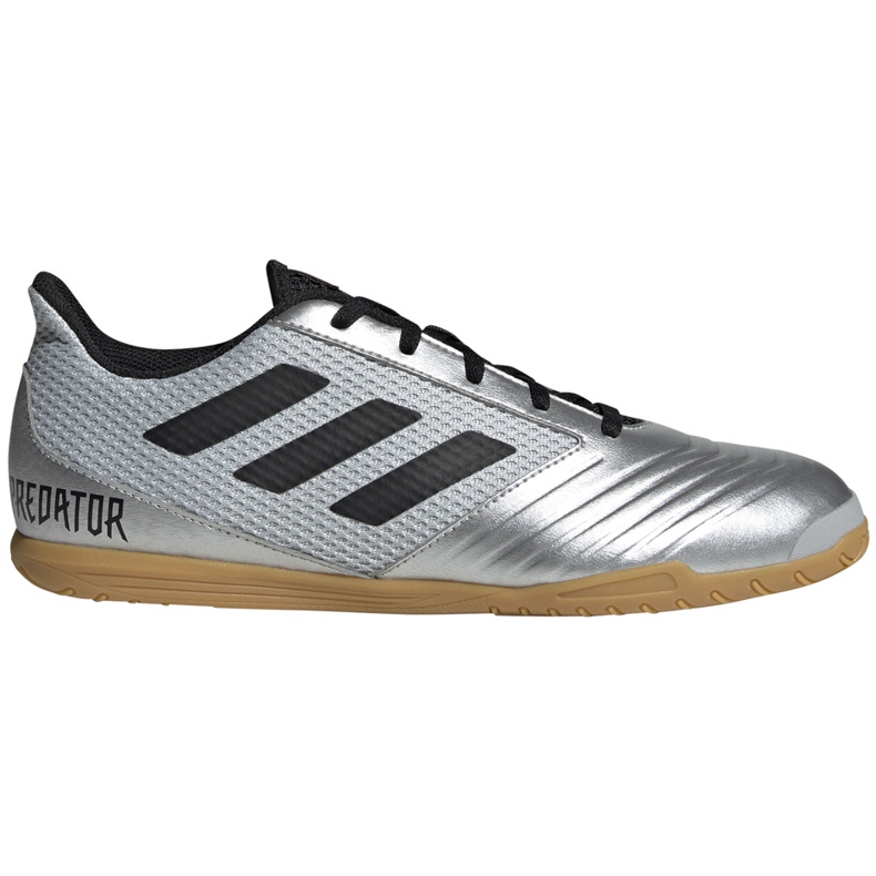 Fotbollsskor adidas Predator 19.4 I Sala silver F35630 mångfärgad grå