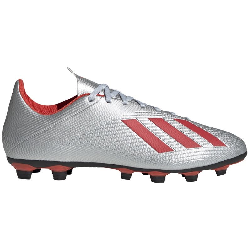 Fotbollsskor adidas X 19.4 FxG silver F35379 mångfärgad silver-