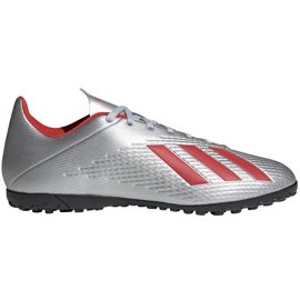 Fotbollsskor adidas X 19.4 Tf silver F35344 mångfärgad silver-
