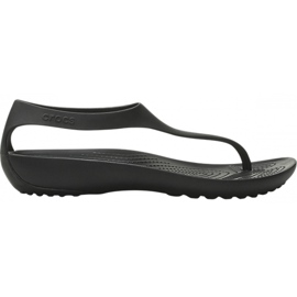 Crocs damsandaler Serena Flip W svart 205468060