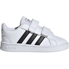 Skor för barn adidas Grand Court I vit och svart EF0118