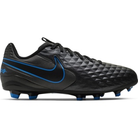 Nike Tiempo Legend 8 Academy FG / MG Junior AT5732 004 fotbollsskor svart svart