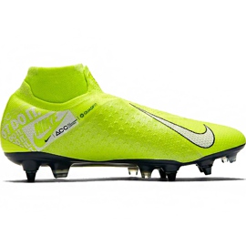 Nike Phantom Vsn Elite Df Sg Pro Ac AO3264 717 fotbollsskor svart grön