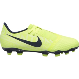 Nike Phantom Venom Academy Fg Junior AO0362 717 fotbollsskor gul gul