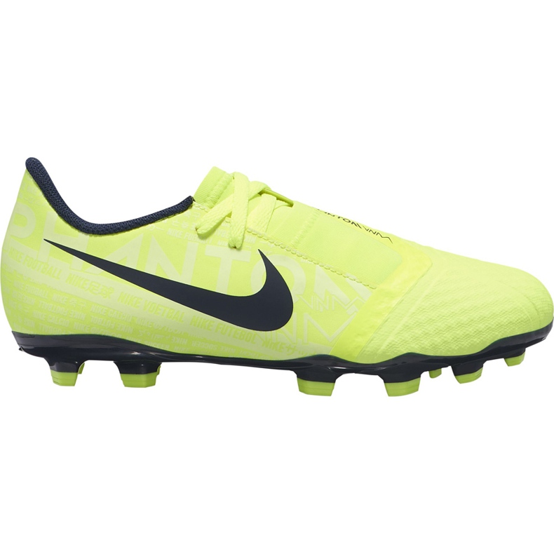 Nike Phantom Venom Academy Fg Junior AO0362 717 fotbollsskor gul gul