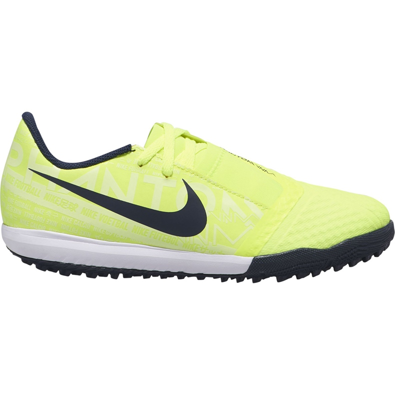 Nike Phantom Venom Academy Tf Junior AO0377 717 fotbollsskor gul gul