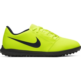 Nike Phantom Venom Club Tf Junior AO0400 717 fotbollssko gul gul