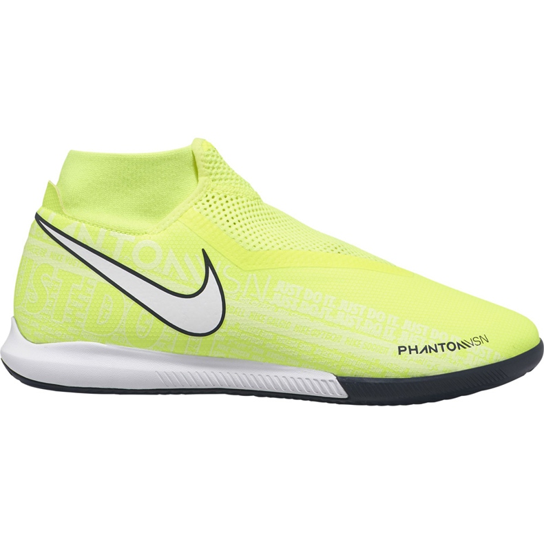 Nike Phantom Vsn Academy Df Ic AO3267 717 fotbollsskor gul gul