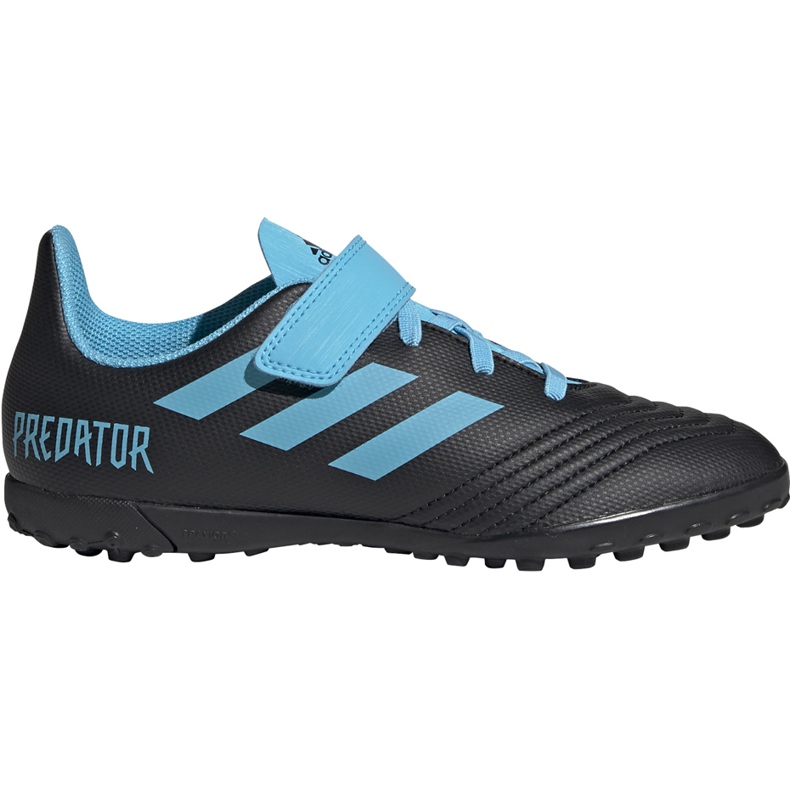 Adidas Predator 19.4 H&amp;L Tf Junior fotbollsskor svartblå G25827