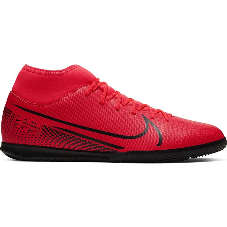 Nike Mercurial Superfly 7 Club Ic AT7979 606 fotbollsskor svart röd