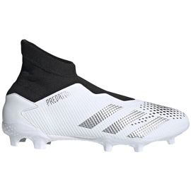 Adidas Predator 20.3 Ll Fg FW9198 fotbollsskor vit vit