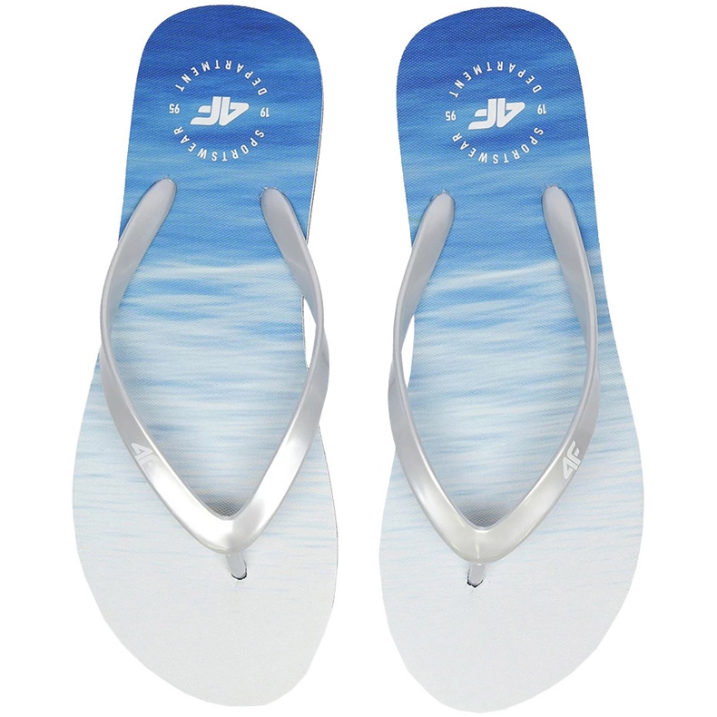 Tofflor för kvinnor 4F flerfärgad 1 H4L20 KLD004 91S blå