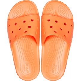 Crocs Classic Slide tofflor dam aprikos 206121 801 orange