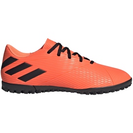 Adidas Nemeziz 19.4 Tf fotbollsskor orange EH0304