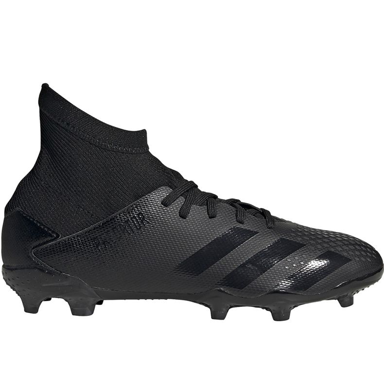 Adidas Predator 20.3 Fg Junior EF1929 fotbollsskor svart svart