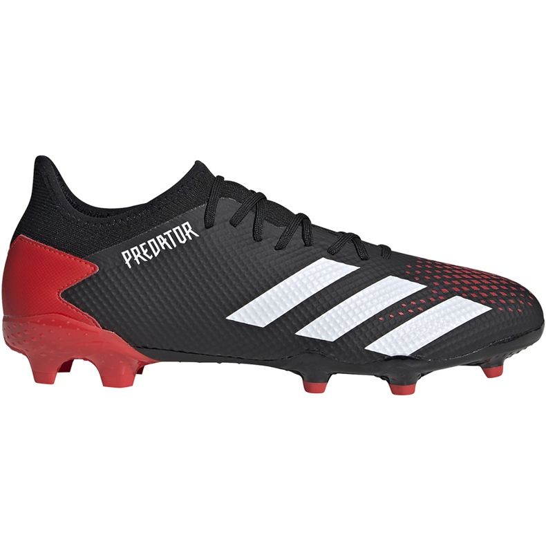 Fotbollsskor adidas Predator 20.3 L Fg svart EE9556 mångfärgad