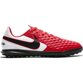 Nike Tiempo Legend 8 Club Tf Junior AT5883 606 fotbollsskor röd röd