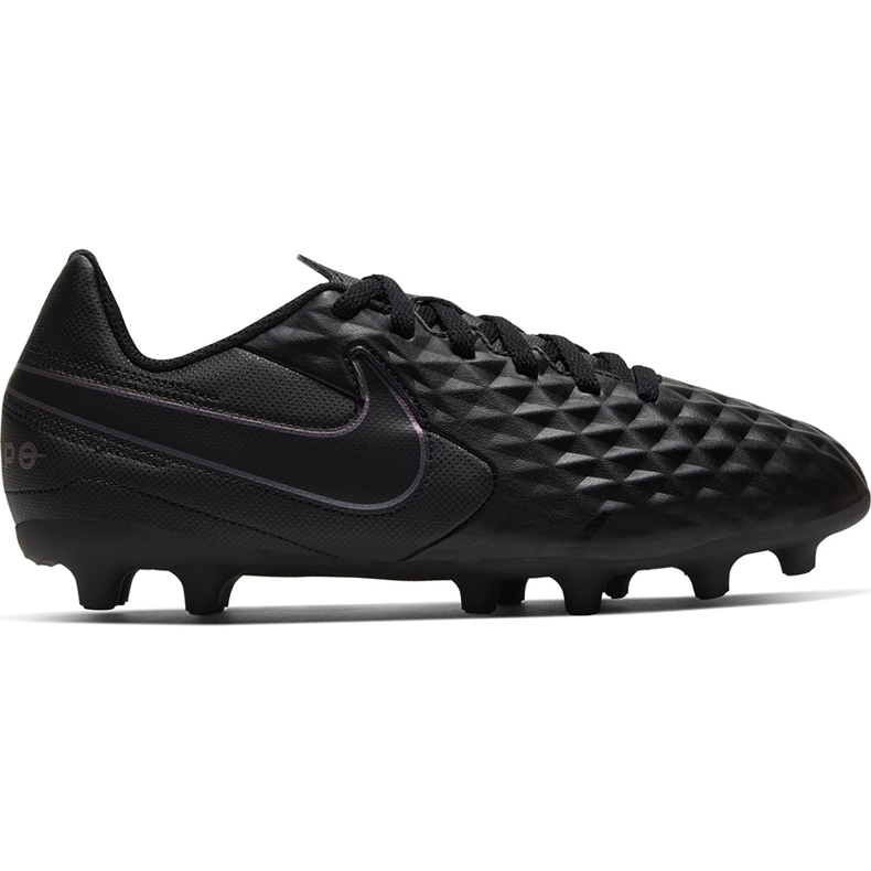 Nike Tiempo Legend 8 Club FG / MG Junior AT5881 010 fotbollsskor svart svart