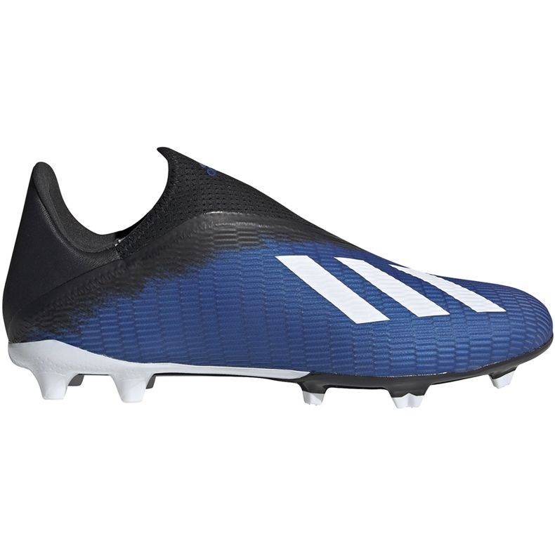 Adidas X 19.3 Ll Fg fotbollsskor blå-svart EG7178