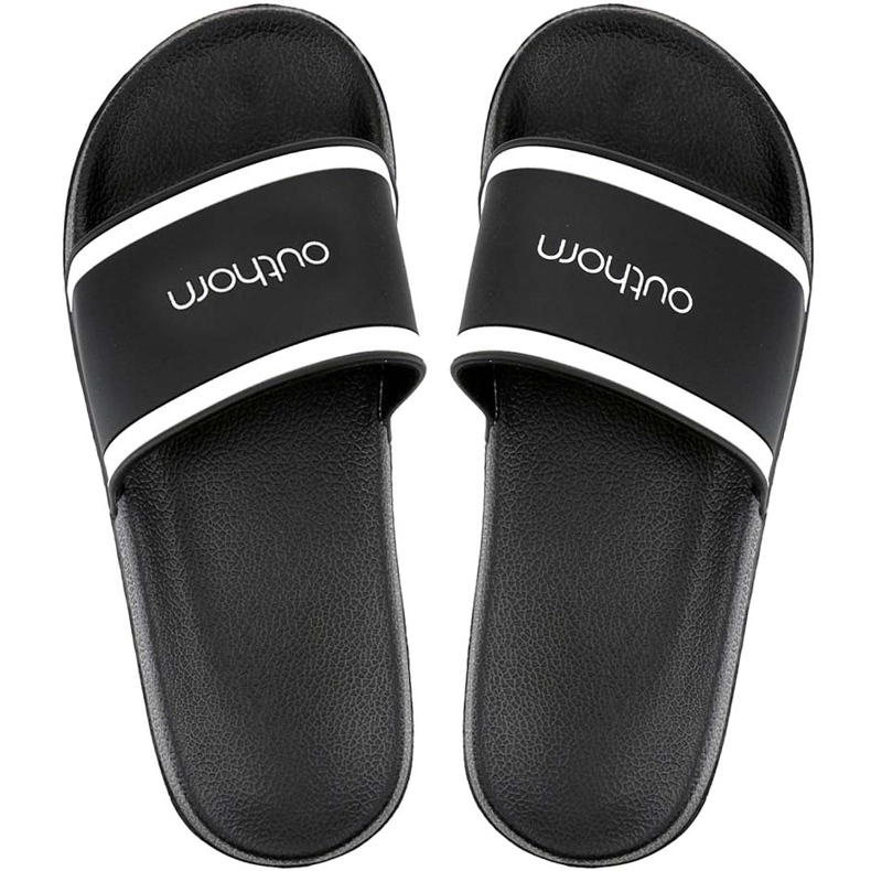 Outhorn tofflor svart och vitt HOL20 KLM601 20S