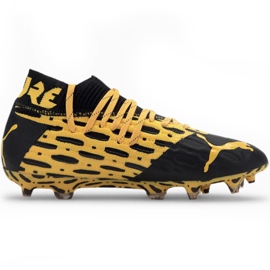 Puma Future 5.1 Netfit Fg Ag Junior 105805 02 fotbollsskor gul