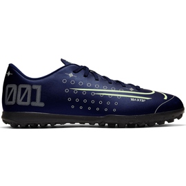 Nike Mercurial Vapor 13 Club Mds Tf CJ1305 401 fotbollssko marinblå marinblå