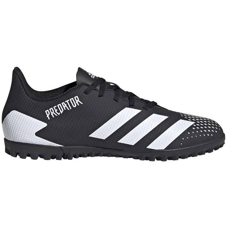 Adidas Predator 20.4 Tf FW9205 fotbollsskor svart svart