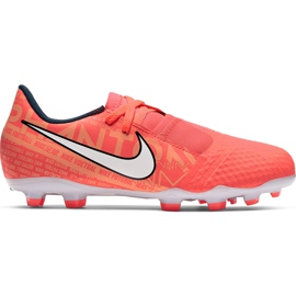 Nike Phantom Venom Academy Fg Jr AO0362 810 fotbollsskor orange orange