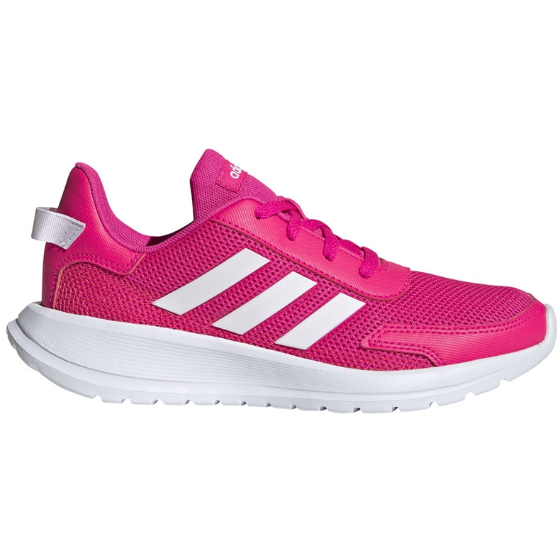 Adidas Tensaur Run K barnskor rosa och vita EG4126
