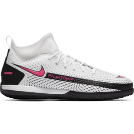 Nike Phantom Gt Academy Df Ic Junior CW6693 160 fotbollsskor vit vit