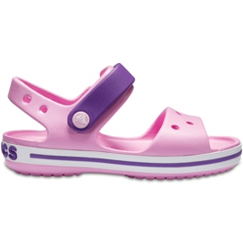 Crocs sandaler för barn Crocband Sandal Barn ljusrosa-lila 12856 6AI