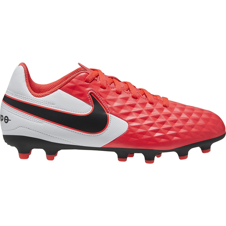 Nike Tiempo Legend 8 Academy FG / MG Junior AT5732 606 fotbollsskor röd röd