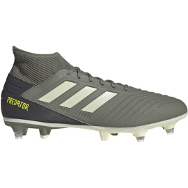Adidas Predator 19.3 Sg EG2830 fotbollsskor grå grå