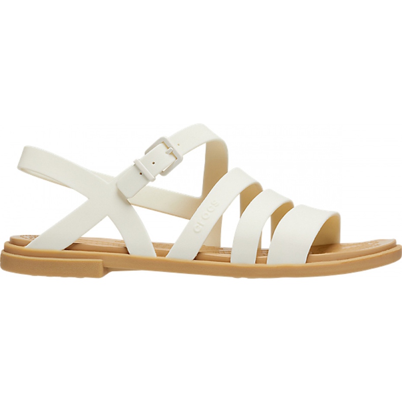 Crocs Sandaler för kvinnor Tulum Sandal W Pearl 206107 1CQ vit