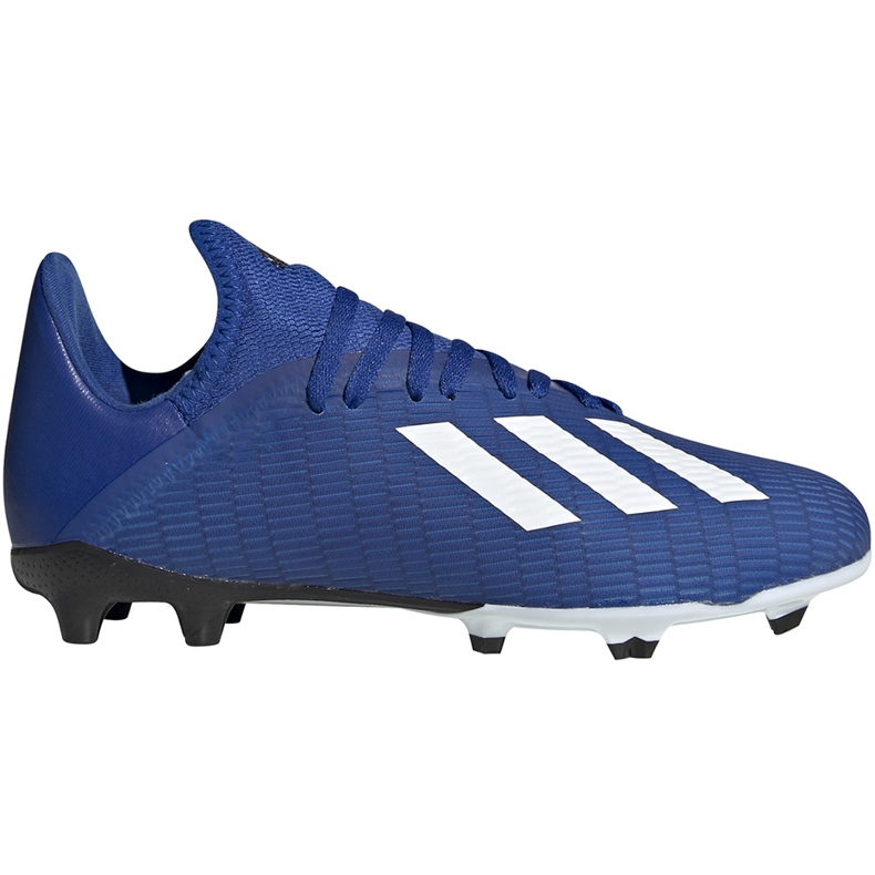 Adidas X 19.3 Fg Junior EG7152 fotbollsskor blå blå