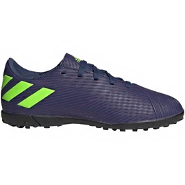 Adidas Nemeziz Messi 19.4 Tf EF1805 fotbollsskor marinblå marinblå