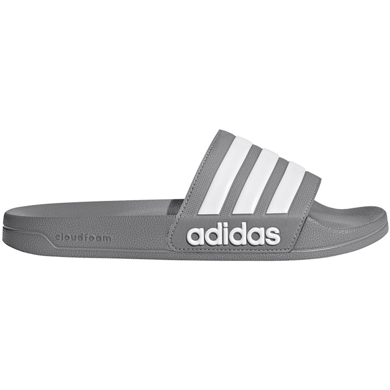 Adidas Adilette Shower grå tofflor B42212