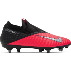 Nike Phantom Vsn 2 Academy Df Sg Pro Ac CD4158 606 fotbollsskor röd